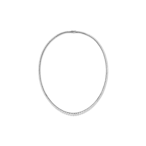 Hearts On Fire Signature Graduated Line Necklace HFNDGLN18668W-16