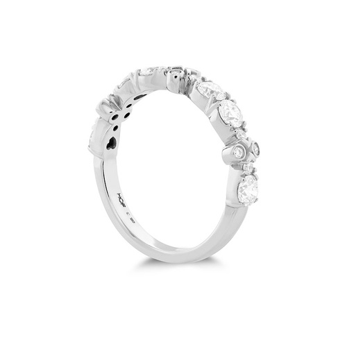 Hearts on Fire HOF Double Teardrop Bezel Diamond Band HBAHDTRB00908W-N thumbnail 2