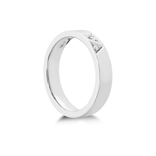 Hearts on Fire Triplicity Triangle Double Diam Band 6mm HBA2TRIT00068W-6 thumbnail 2