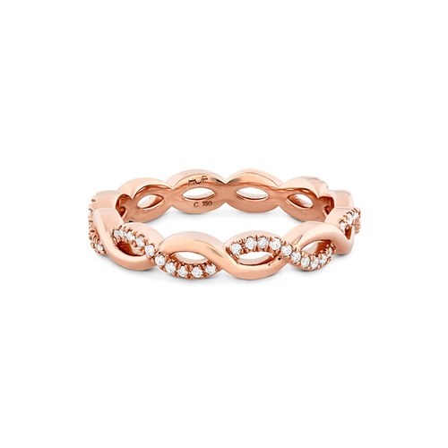 Hearts on Fire Destiny Lace Twist Eternity Band HBADSTLACT8R-Z60-C thumbnail 1