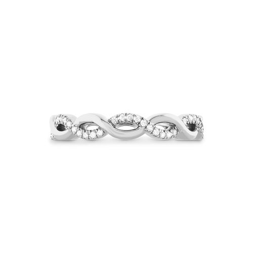 Hearts on Fire Destiny Lace Twist Eternity Band HBADSTLACTPL-Z75-C thumbnail 1