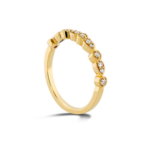 Hearts on Fire Isabelle Teardrop Milgrain Diamond Band HBAISATRM00198Y-C thumbnail 2