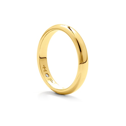 Hearts on Fire Men's Half-Round Comfort Fit Band HGHRBAND8Y-4 thumbnail 2