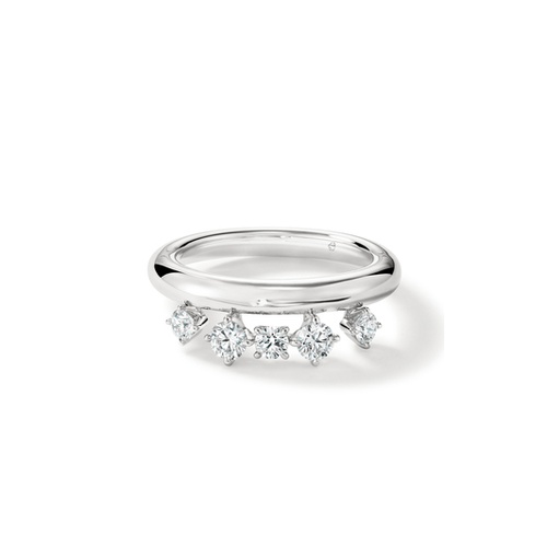 Hearts on Fire Barre Floating Diamond Fashion Ring UU2862UU2862 : 0.45 : 6.50 : 18KW : GH/VS