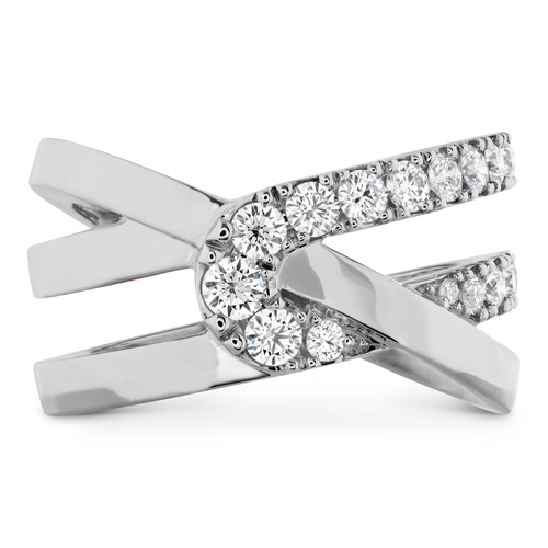 18K Rose Gold Hearts on Fire  Diamond Ring