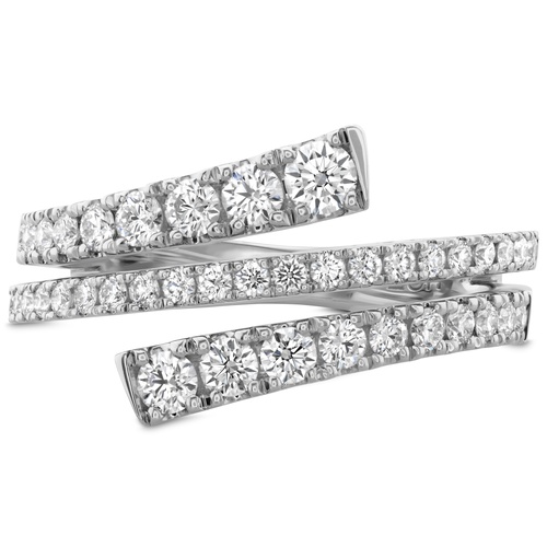 18K Rose Gold Hearts on Fire  Diamond Ring