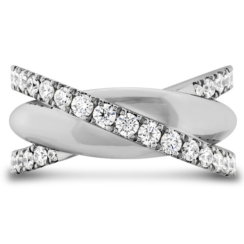 18K Rose Gold Hearts on Fire  Diamond Ring