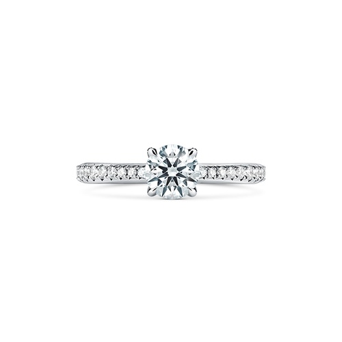 Hearts On Fire Vela Engagement Ring UU2640 : 0.30 : 7.00 : PLAT : G/SI1