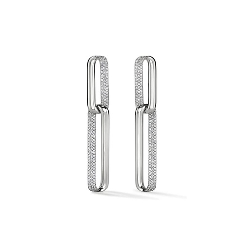 Hearts on Fire INSIDE/OUT Diamond Link Earrings UU2961 : 1.50 : : 18KW : GH/VS