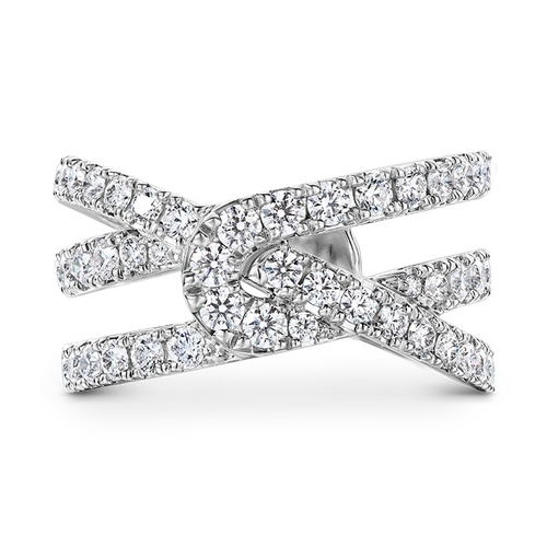 18K Rose Gold Hearts on Fire  Diamond Ring