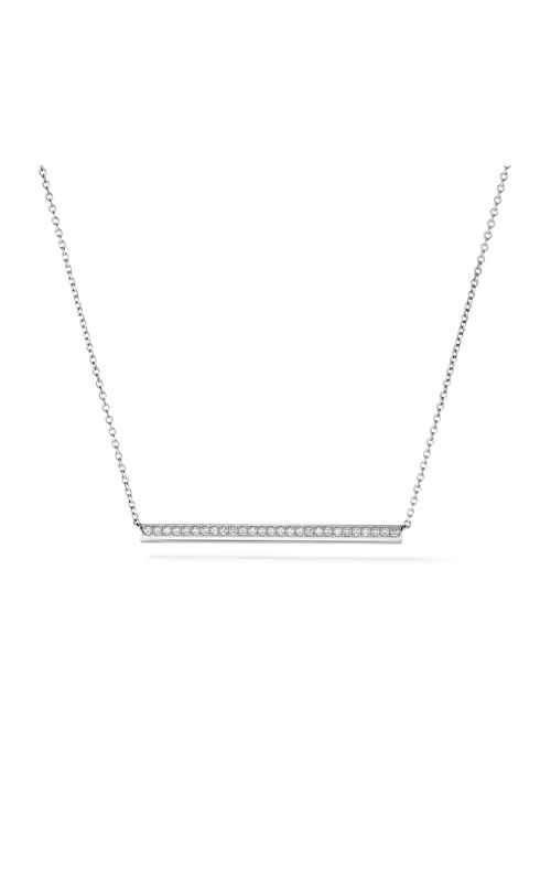 Hearts on Fire Barre Pavé Pendant Necklace UU2877 : 0.15 : 16 : 18KW : GH/VS