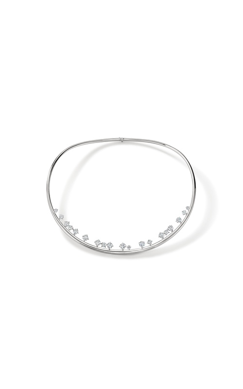 Hearts on Fire Barre Floating Diamond Choker UU2880 : 4.85 : 15.5 : 18KW : GH/VS