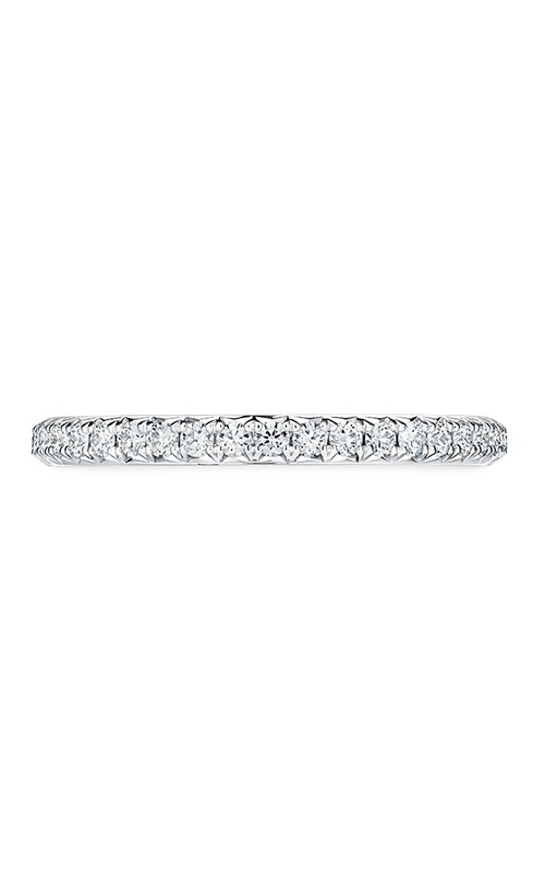 Hearts On Fire Vela French Cut Pavé Band UU2642 : 0.30 : 7.00 : PLAT : GH/VS