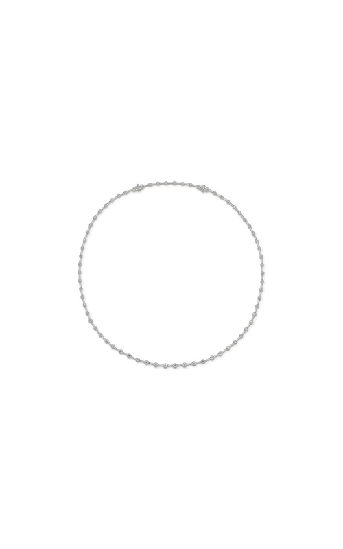 Cascade Diamond Station Line Necklace