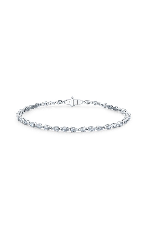 Hearts on Fire Aerial Dewdrop Line Bracelet HFBAERD01608W