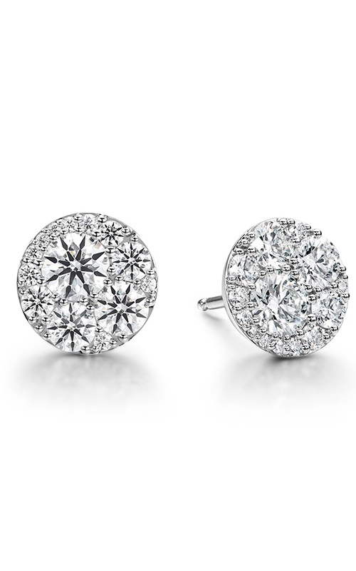 Hearts on Fire Tessa Diamond Circle Earrings HFETESC02048W