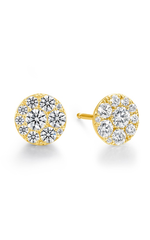 Hearts on Fire Tessa Diamond Circle Earrings HFETESC01028Y