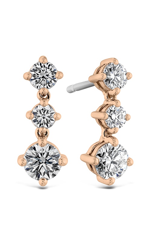 Hearts on Fire Cascade Mini Drop Earrings HFECASMD00948R