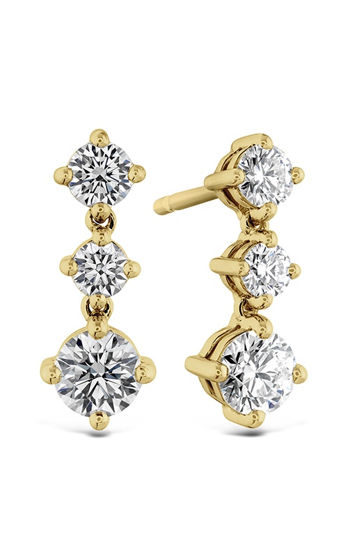 Hearts on Fire Cascade Mini Drop Earrings HFECASMD00948Y