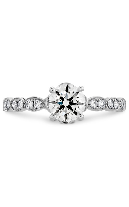 Lorelei Floral Engagement Ring - Mounting Only