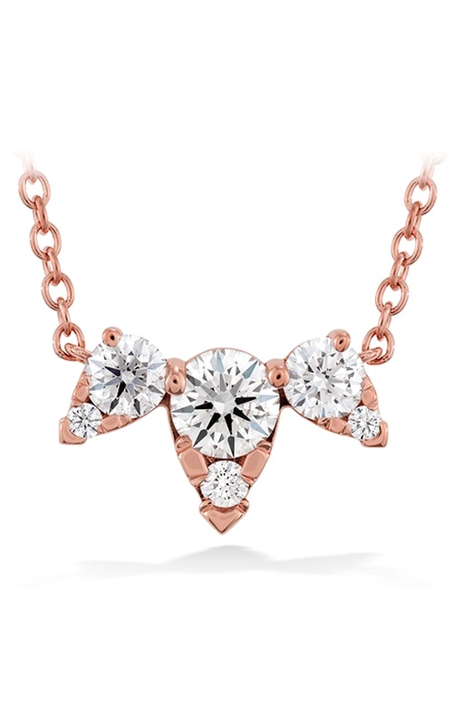 Hearts on Fire Aerial Triple Diamond Necklace HFNAERT00458R