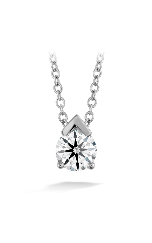 Aerial Single Diamond Pendant