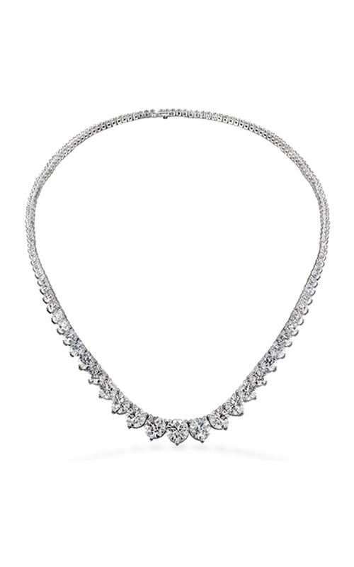 Hearts on Fire Temptation Three-Prong Necklace HFNP3010008W Hearts on Fire Temptation Three-Prong Necklace HFNP3010008W