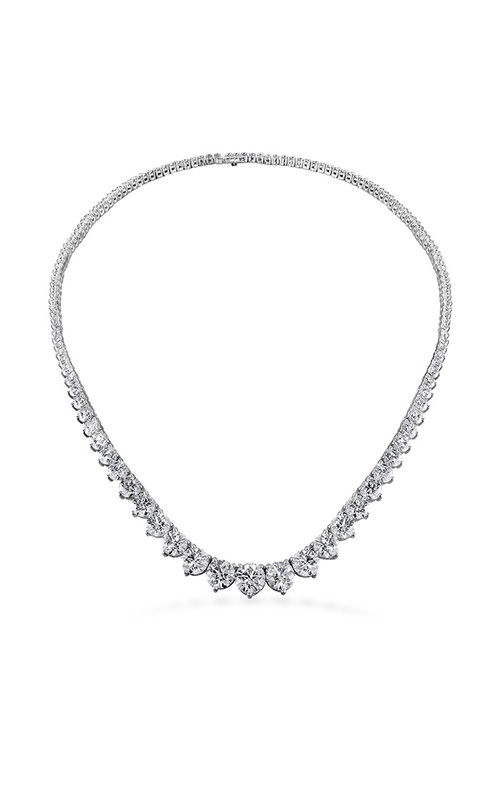 Hearts on Fire Temptation Three-Prong Necklace HFNP312008W Hearts on Fire Temptation Three-Prong Necklace HFNP312008W