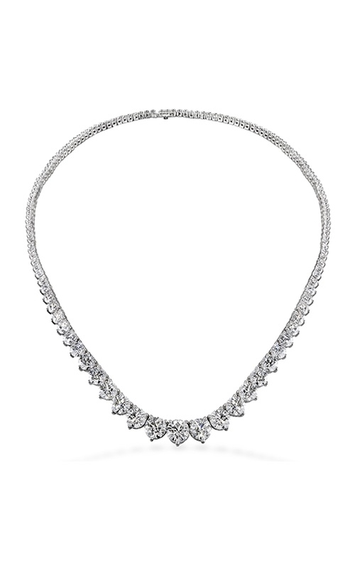 Hearts on Fire Temptation Three-Prong Necklace HFNP320008W