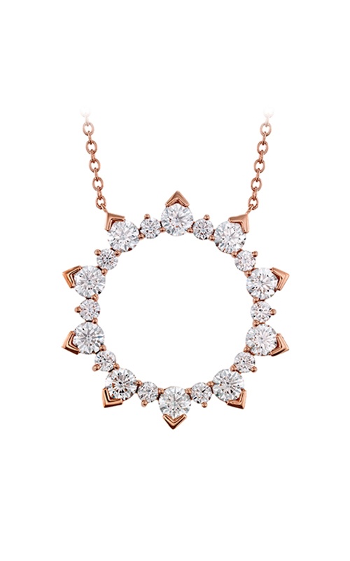 Hearts on Fire Aerial Eclipse Large Pendant HFPAERE01758W