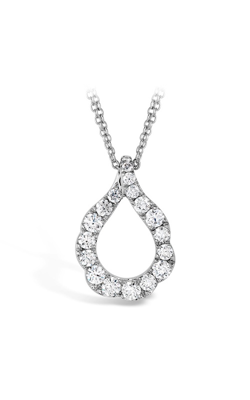 Hearts on Fire Lorelei Crescent Diamond Pendant HFPDLCST01008W