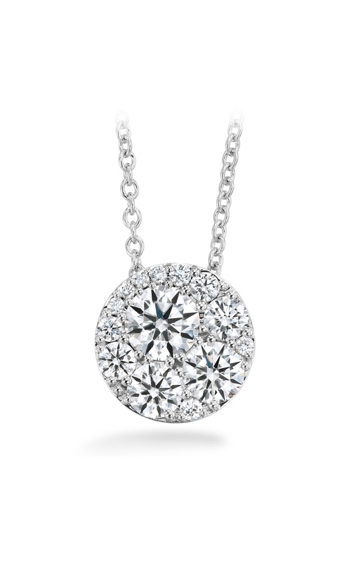Tessa Diamond Circle Pendant