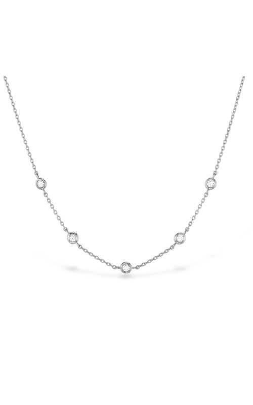 HOF Signature Off-Set Five Bezel Necklace