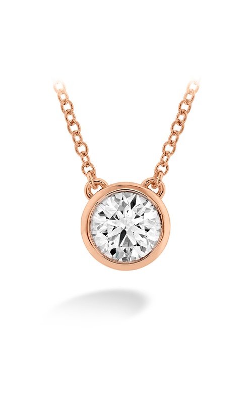 Hearts on Fire Classic Bezel Solitaire Pendant HFPHCLABZ00258R