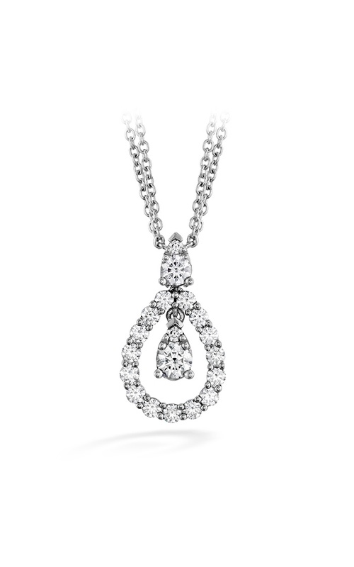Hearts on Fire Aerial Diamond Drop Necklace HFNADD00858W
