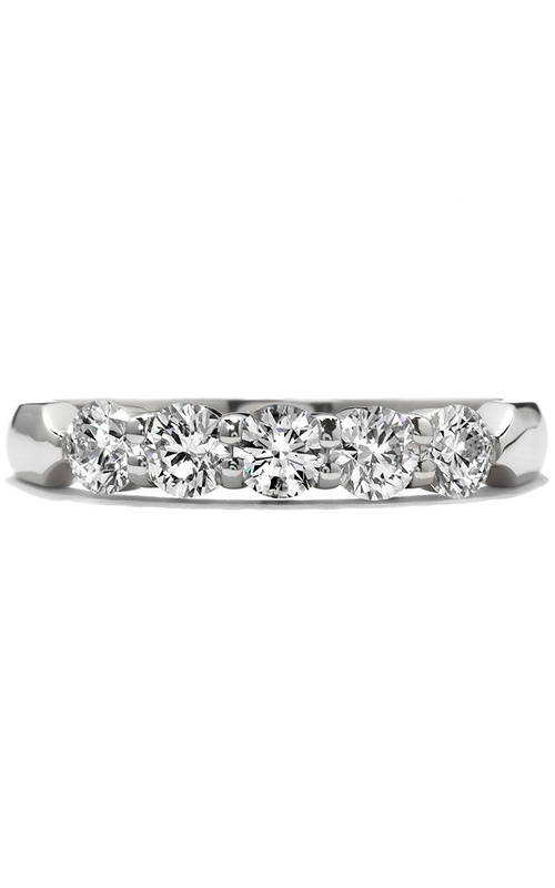 Hearts on Fire Five-Stone Wedding Band 5STB01508W-C
