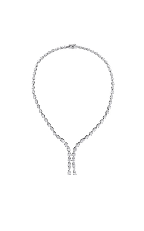 Aerial Teardrop Drop Necklace