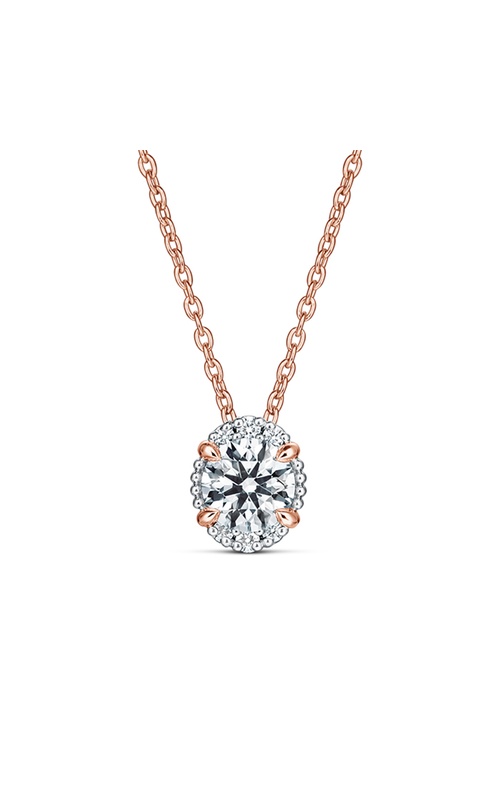 Ellipse Diamond Pendant