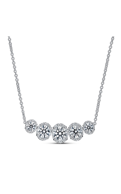 Ellipse Diamond Necklace