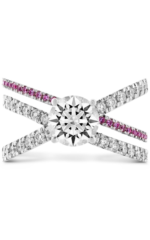 Harley Wrap Engagement Ring with Sapphires
