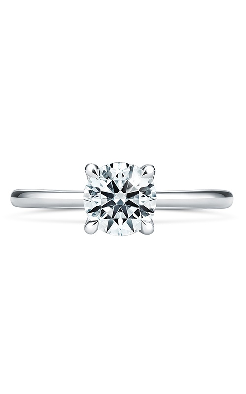 Hearts on Fire Vela Solitaire Engagement Ring UU2637 : 0.30 : 7.00 : PLAT : G/SI1