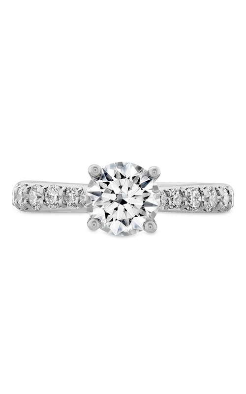 Luxe Camilla Engagement Ring with Diamond Band