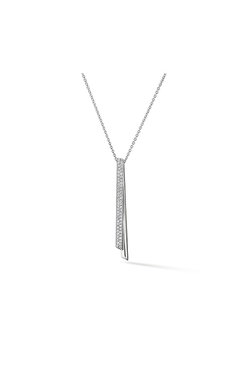Hearts on Fire INSIDE/OUT Diamond Flip Drop Pendant Necklace UU3020 : 0.35 : 18 : 18KR : GH/VS
