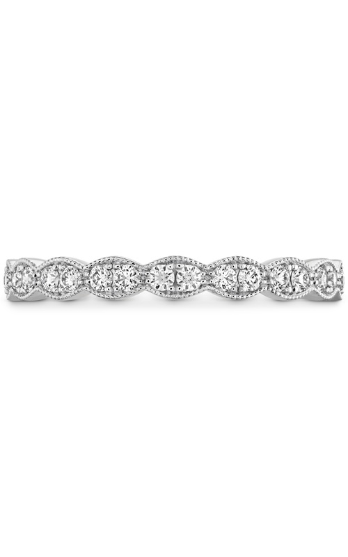 Lorelei Floral Milgrain Diamond Band