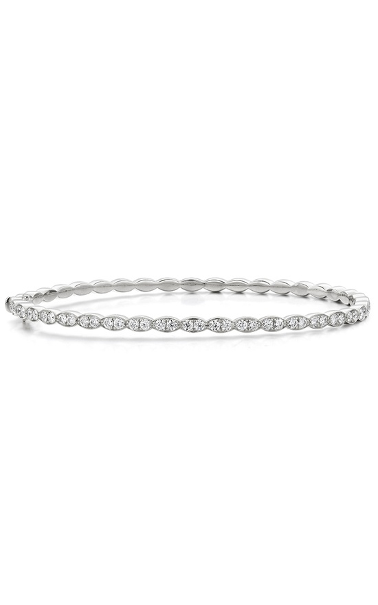 Hearts on Fire Lorelei Floral Diamond Bangle HFBLORFLBNG00908W-S