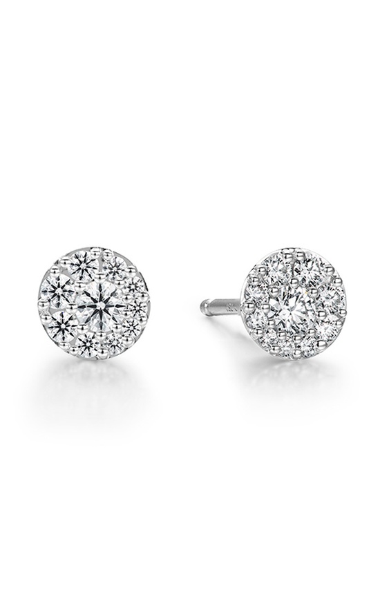 Hearts on Fire Tessa Diamond Circle Earrings HFETESC00348W