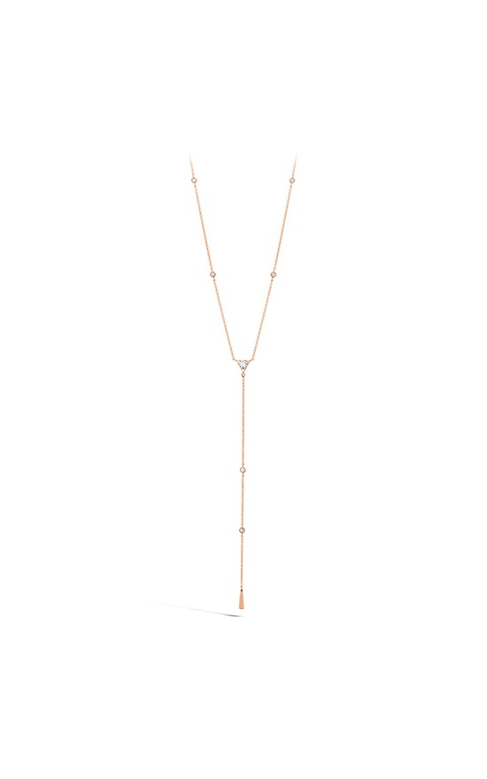 Hearts on Fire Triplicity Triangle Lariat Necklace HFNTRIL00428R