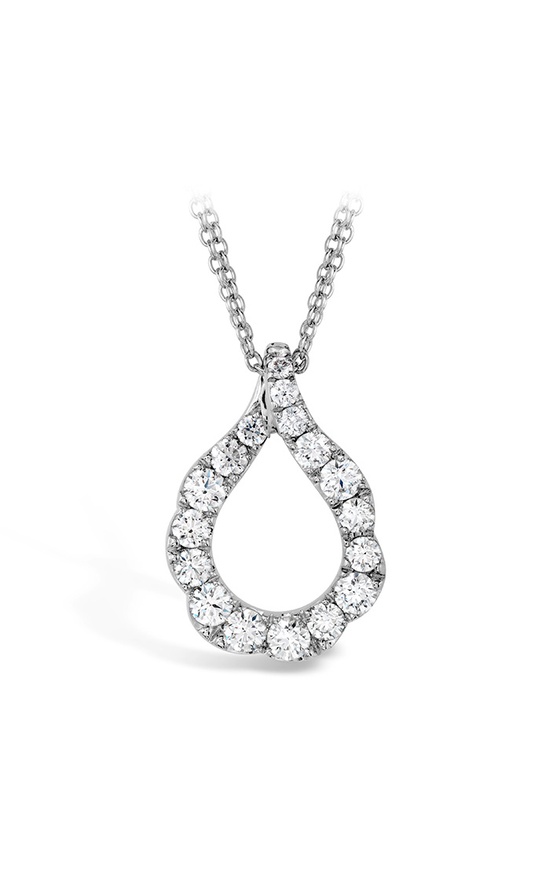 Hearts on Fire Lorelei Crescent Diamond Pendant HFPDLCST01008W