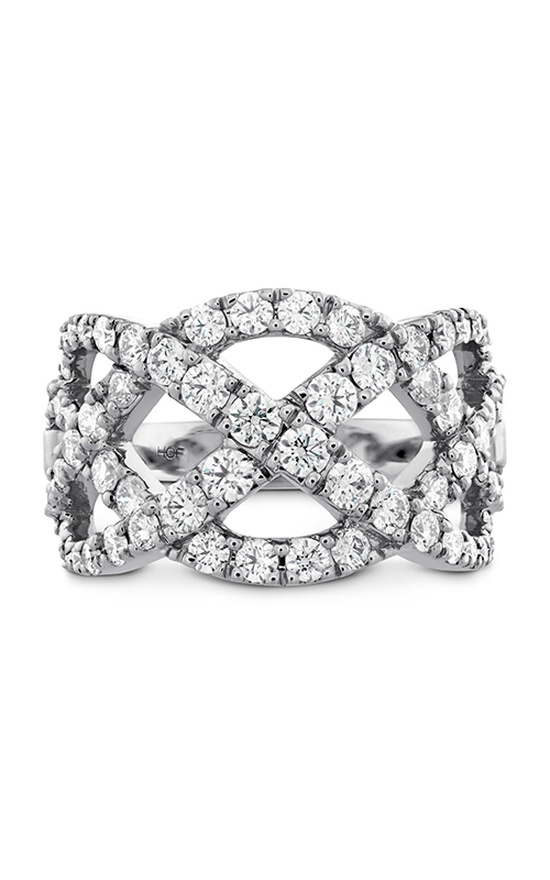 Hearts on Fire Intertwining Diamond Right Hand Ring HFRINTW01508W
