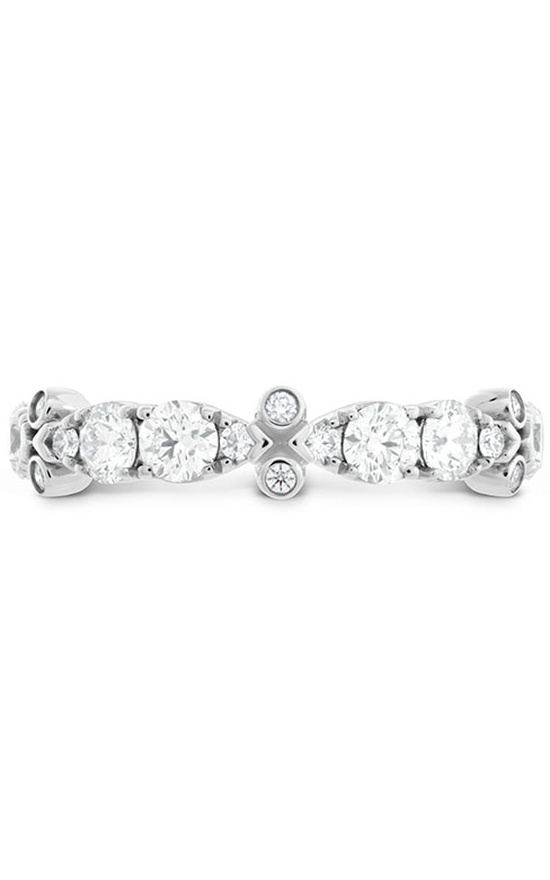 Hearts on Fire HOF Double Teardrop Bezel Diamond Band HBAHDTRB00908W-N